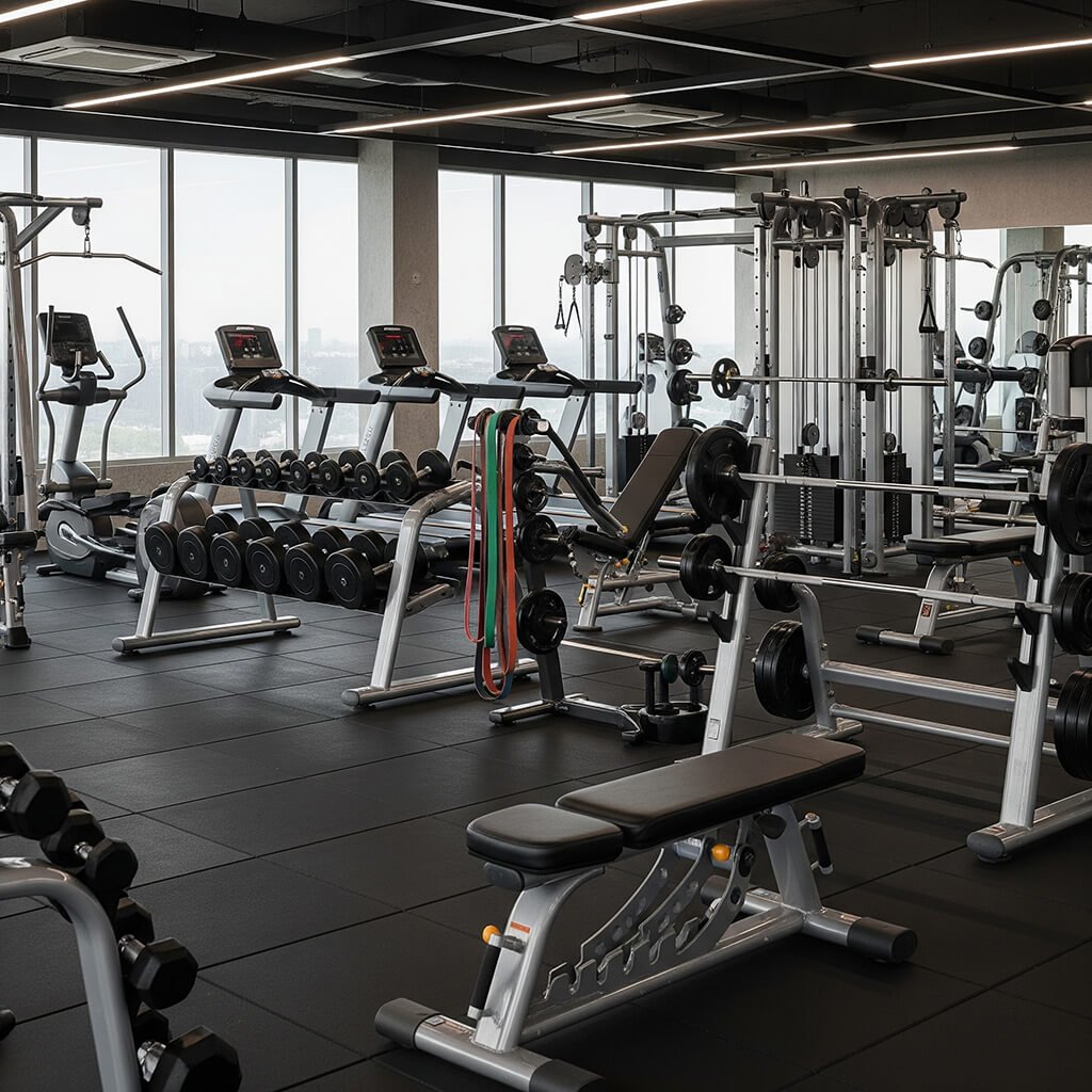 Crocs Fitness Equipment Gym Setup 18