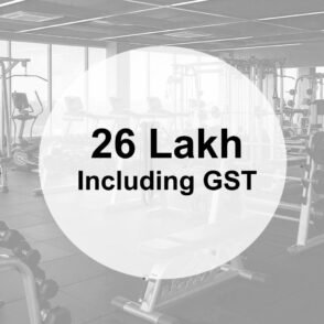 Complete Gym Setup in 26 Lakh
