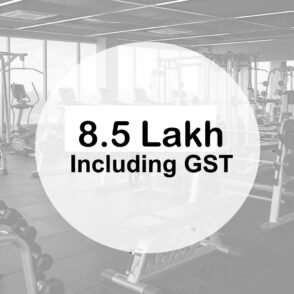 Complete Gym Setup in 8.5 Lakh